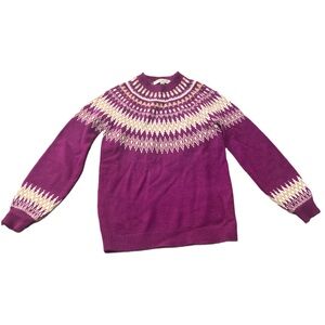 Loft Women’s Fuchsia Pullover Sweater
Size:XS